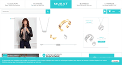 Desktop Screenshot of murat-paris.com